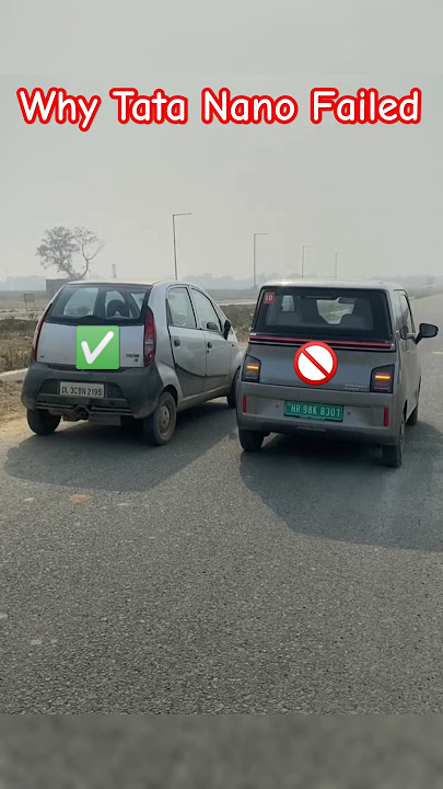 The Tata Nano A Failed Revolution #tata #youtubeshorts