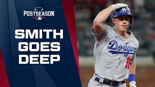 Will Smith strikes again! Smith crushes a homer in NLCS Game 1!