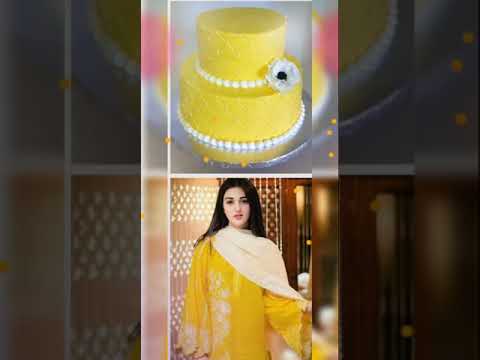 Pakistani actress 💖 similar to cake colour 🎂 😘