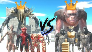 KING SCOURGE + INFERNALS VS KING GORO + PRIMATES - ANIMAL REVOLT BATTLE SIMULATOR