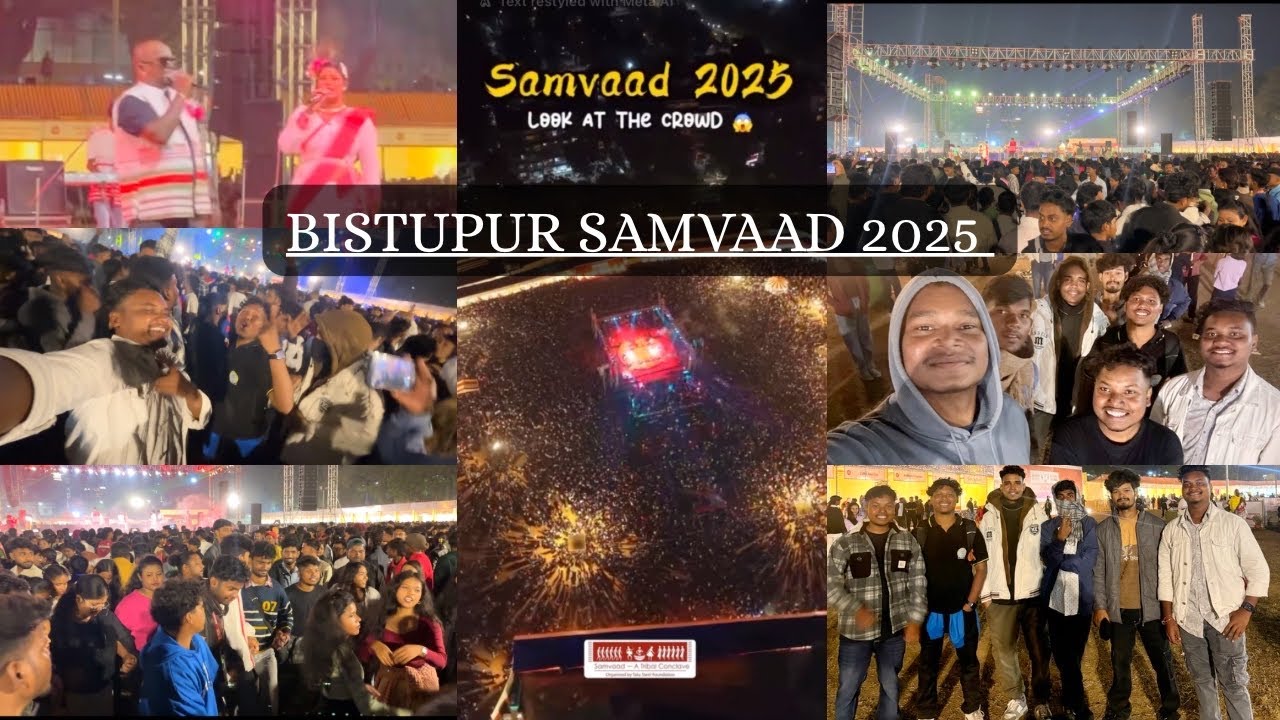 SAMVAAD 2025 ll Regel ground 2025 ll New santhali vlog video 2025 ll 