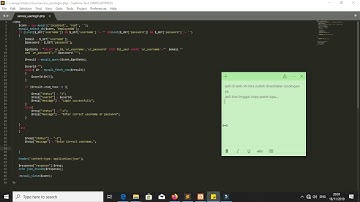 Pengujian Login Service in PHP & My SQL untuk Aplikasi Android TWS Pertemuan 9 Etika