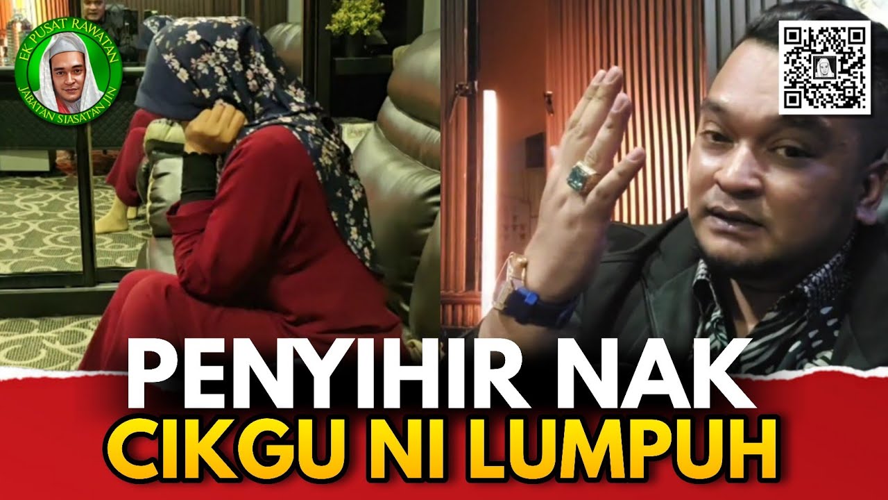 🔴 #halausetan - PENYIHIR NAK CIKGU NI LUMPUH