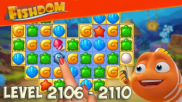 Fishdom level 2106 - 2110 HD