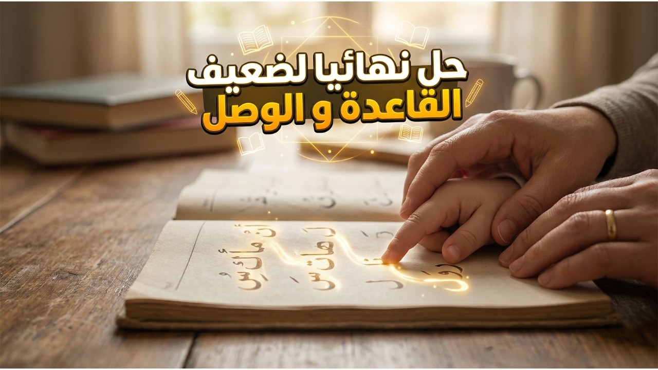 أقوى طريقة لتأسيس الطفل الضعيف في القاعدة والوصل.. نتائج فورية مع المعلمة!