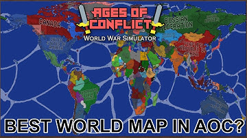 Is this one of the best World Maps in Ages of Conflict?