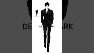 DENIAL PARK IN BLACK SHOUT #anime #lookism #blackshout #denial #gunpark #shorts #status #style
