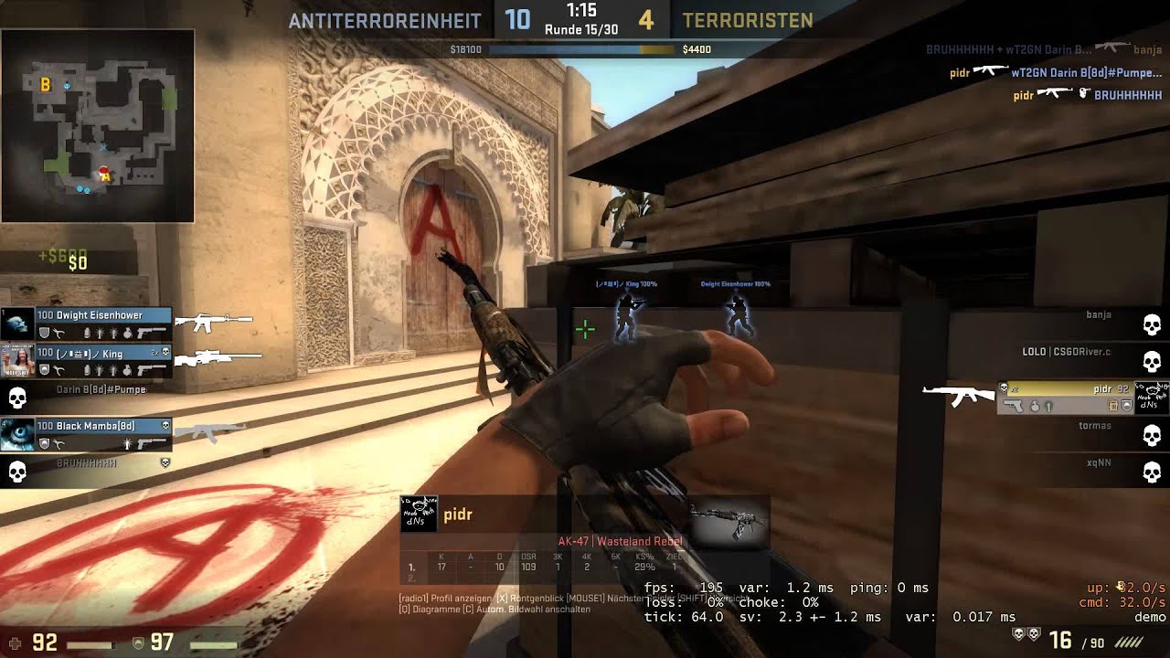 CSGO fast ace 16 sec. - YouTube
