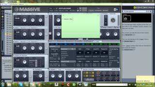 Ableton live 8 Wobble Bass Tutorial Using Massive