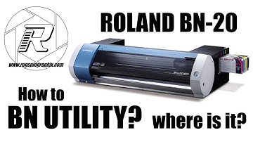 Roland BN-20 Where did my BN Utility Go?