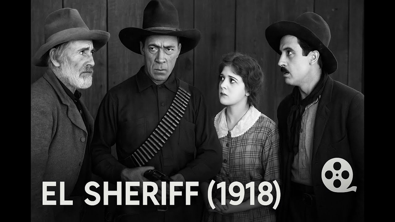 El sheriff (1918) (The Sheriff) 🎬 Corto Mudo Completo | Buster Keaton / Cine Clásico