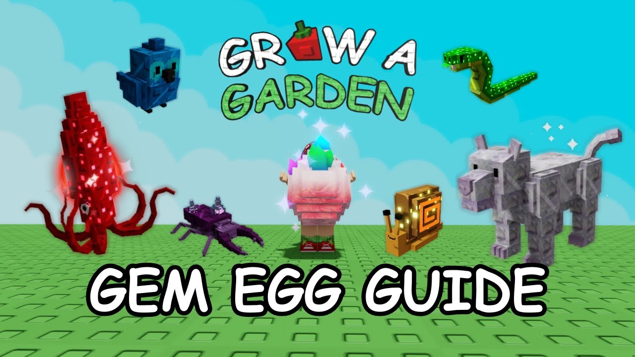 Метод «Яйца-самоцвета» разблокирован — как быстро его получить в руководстве по выращиванию в саду