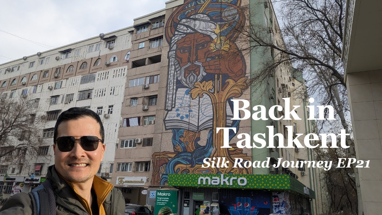 STUCK in Tashkent! 🇺🇿 Flight Delayed & Exploring Soviet Architecture | Uzbekistan travel EP21