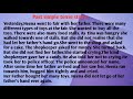 Past simple tense paragraph | Past simple tense story |Past simple sentences@Easy study academy 5555