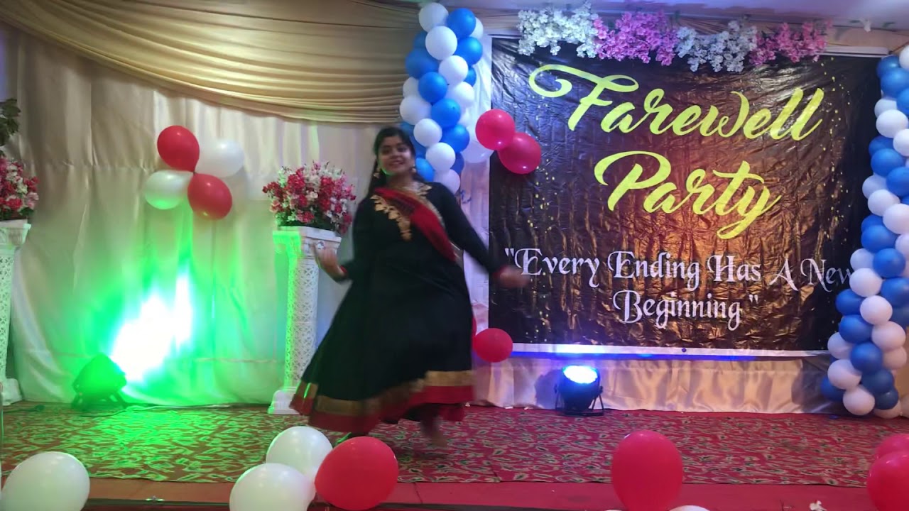 Farewell party Dance by TY student - YouTube