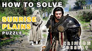 How to do Sunrise Plains Ruins Puzzle in Grace Estate ► Crimson Desert