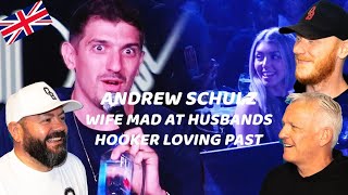 Andrew Schulz - Wife Mad At Husband’s H00KER Loving Past REACTION!! | OFFICE BLOKES REACT!!