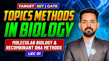 GATE Molecular Biology & Recombinant DNA Methods Important Questions 2025 | GATE & SET Exam | IFAS