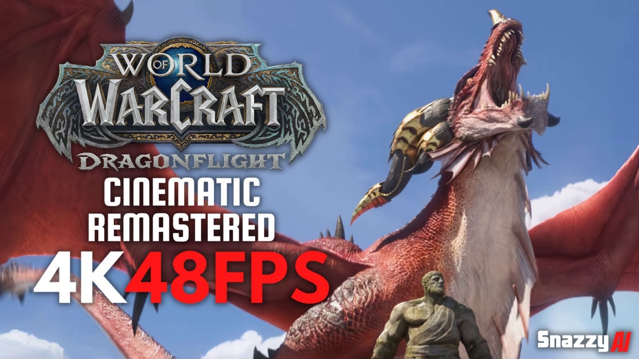 World of Warcraft: Dragonflight Cinematic Remastered in 4K 48FPS