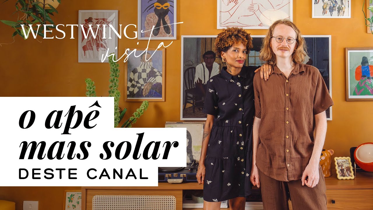 Tour por CASA AMARELA: cheio de PLANTAS e ARTE em um APARTAMENTO DE 50m² | Homestories 