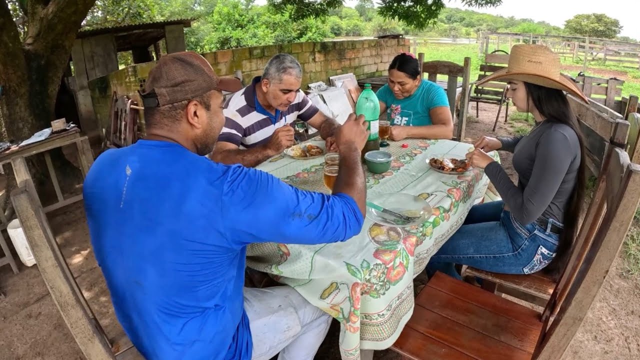 Hoje! Almoço em família. Uma delícia 😋