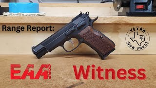 Range Report: EAA Witness .38 Super - Tanfoglio's Italian CZ 75 clone