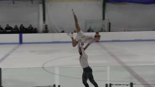 Ashley Cain and Tim LeDuc FS at 2016 Mid Atlantics
