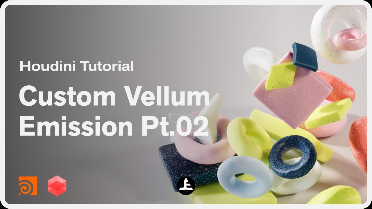 Houdini Tutorial - Custom Vellum Emission Pt. 02 - YouTube