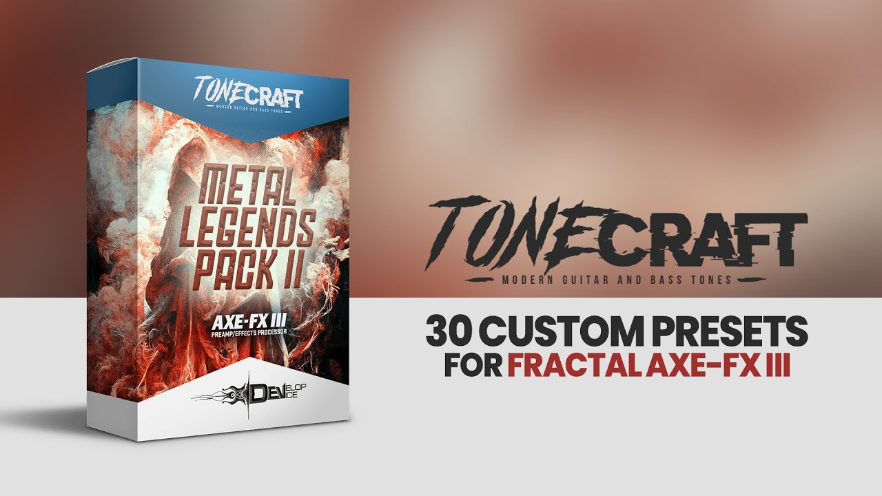 Metal Legends Pack II for Fractal Axe-Fx III - Sound Demo Video