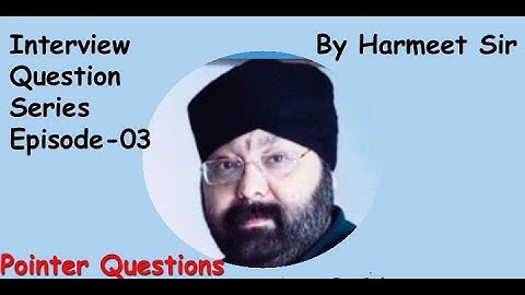 Best Interview Question on Pointers