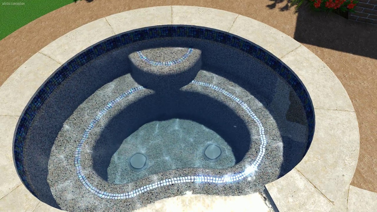 Gonzales Pool Design by Backyard Amenities YouTube