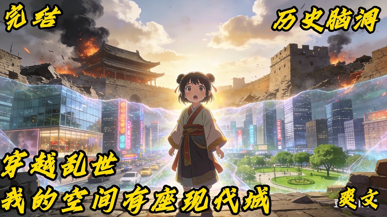 已完结《穿越乱世：我的空间有座现代城》历史脑洞+穿越+种田+温情+热武器+高积梁缓称王+无脑爽 穿越乱世成最惨山户！跳河没淹死，回家一看：八姐一弟饿得眼冒绿光，棉衣硬得能拍砖，野菜汤猪闻了都摇头……