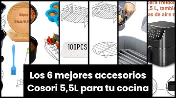 【Accesorios cosori 5,5l】Los 6 mejores accesorios Cosori 5,5L para tu cocina