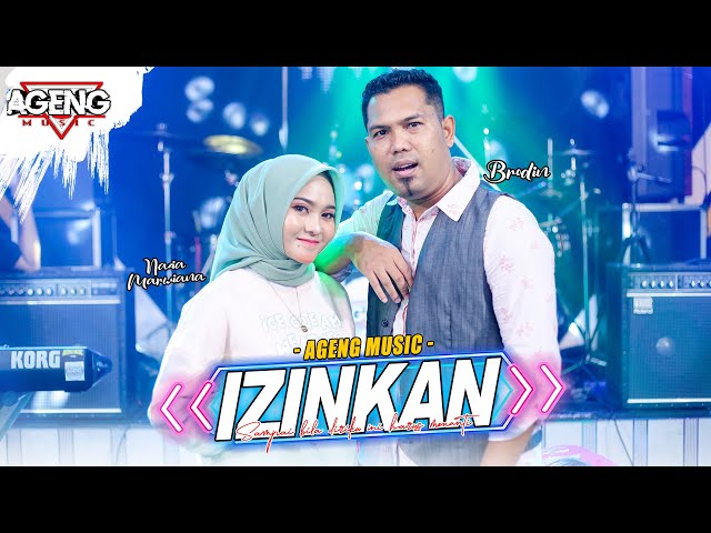 IZINKAN - Nazia Marwiana ft Brodin Ageng Music (Official Live Music) class=