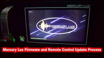 Mercury Lux Firmware v1.2 Update Process | Mercury Lux PC Remote Control v1.2 | KM3KM Amplifiers