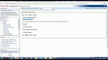 18. Weblogic Administration Tutorial - How to create custom T3 channel