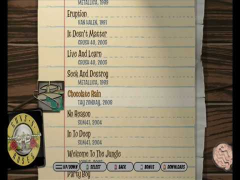 Guitar Hero 3 PC - Custom Song List - YouTube