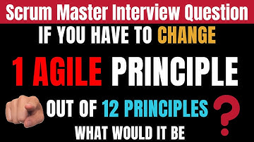 KPMG I Scrum Master Interview Questions and Answers I Real Scrum master Interview experience