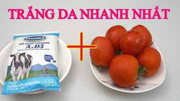 Cách dưỡng trắng da và chống lão hóa da chỉ bằng 1 cà chua, hiệu quả hơn cả đi spa làm đẹp