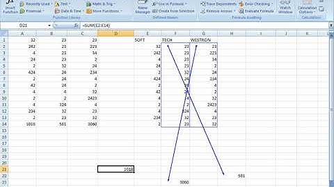 Ms Excel Define name , create from selection & trace precedence