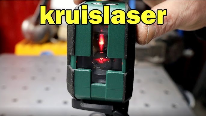 Parkside Cross Line Laser PKLL 10 B3 REVIEW - YouTube