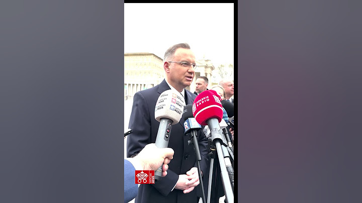 Prezydent Duda: przyjechałem podziękować Ojcu Świętemu