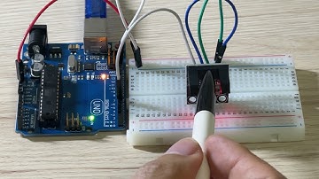 생각하고 만드는 아두이노 책(앤써북) ((  포토 인터럽터 센서를 사용하여 감지 물체를 카운트 하기   )) 실습 동작 영상입니다.