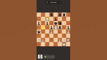 Daily puzzle December 22 chess.com #chess #puzzles #dec22