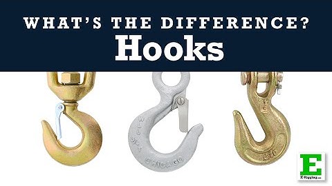 Eye, Swivel, and Grab Hooks: What