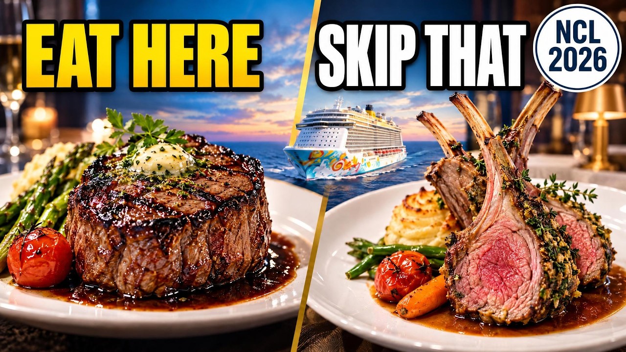 Norwegian Getaway Specialty Restaurants: 3 I'd Use My Free at Sea Meals On (and the One I'd Skip)