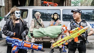 LTT Films : Warriors S.E.A.L X Nerf Guns Fight Crime Group Grakk Mask King Fighting Odd