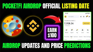 PocketFi Airdrop Official Listing Date || Airdrop Updates And Price Predictions ||