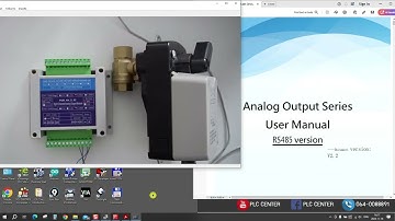 การตั้งค่า และการใช้งาน Analog output 0-20mA หรือ 4-20mA 8CH RS485