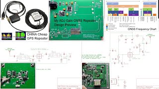 GPS/GNSS Repeaters #2; Schematic,Design Details, China Kit & Preview of my own Design